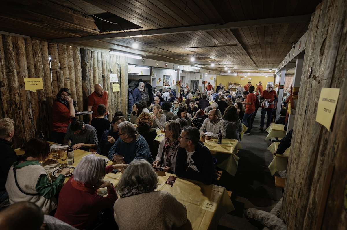 Metzgete im Stall